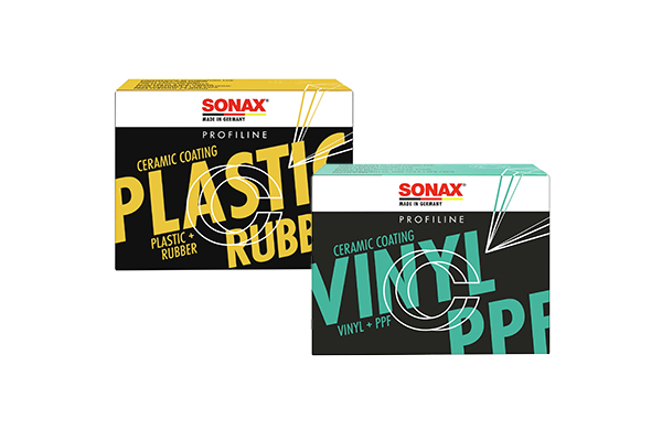 SONAX PROFILINE CC Plastic + Rubber ja SONAX PROFILINE CC Vinyl + PPF