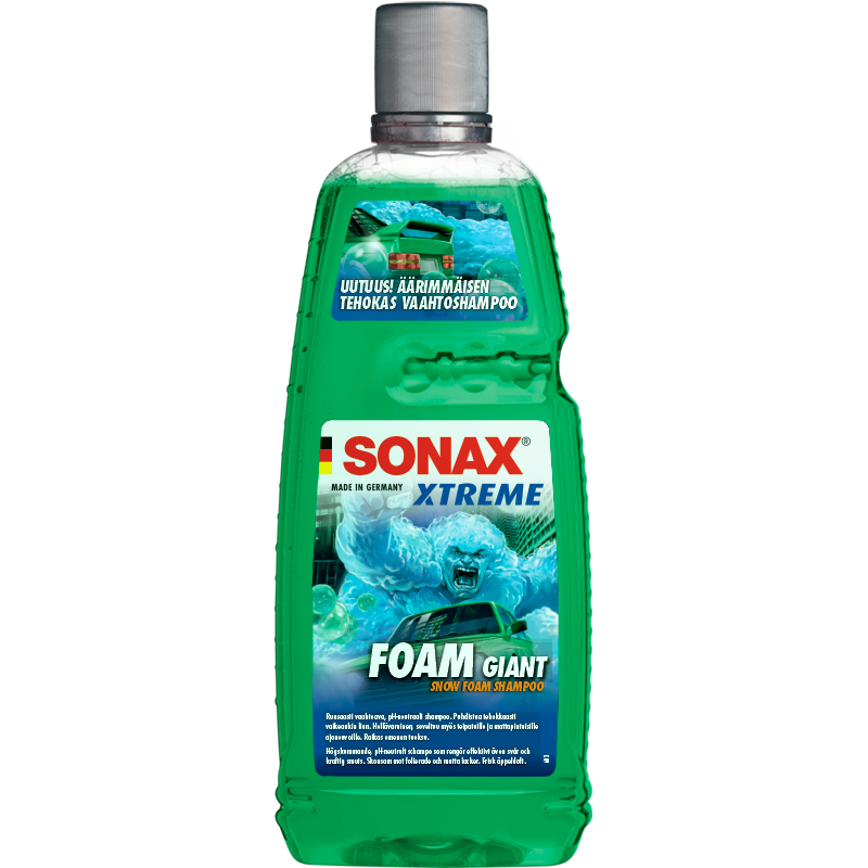 SONAX XTREME Foam Giant -vaahtoshampoo, 1 litran pullo