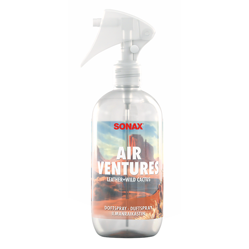 Air Ventures -tuoksusuihke, leather + wild cactus 300 ml